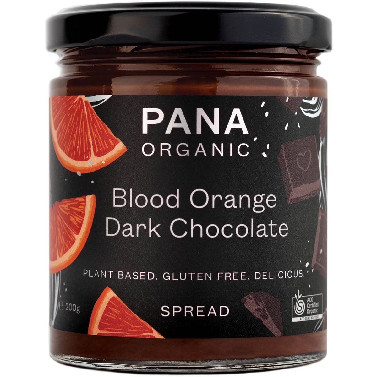 Pana Organic Blood Orange Chocolate Spread 200g Woolworths