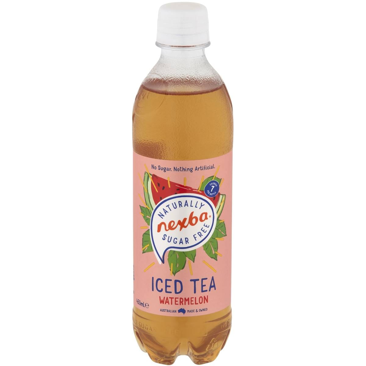 Nexba Sugar Free Iced Tea Watermelon 450ml Woolworths
