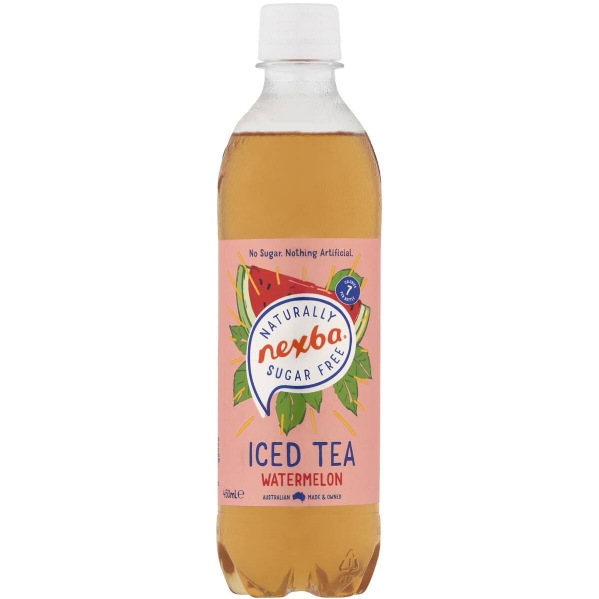 Nexba Sugar Free Iced Tea Watermelon 450ml | Woolworths