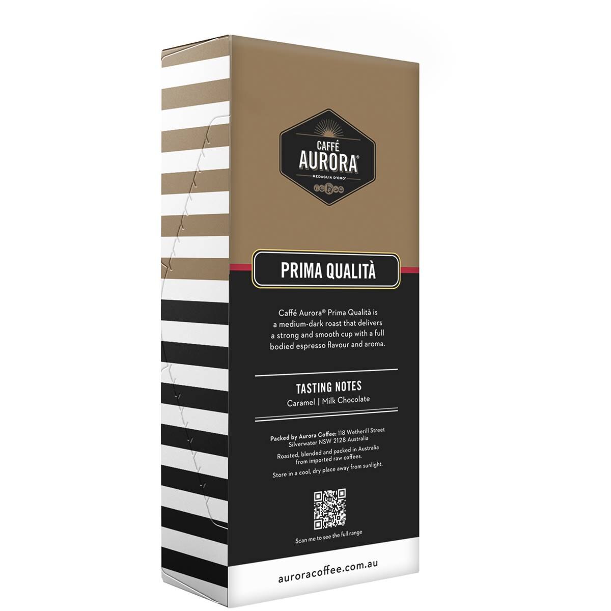 Caffe Aurora Prima Qualita Coffee Capsules 10 Pack | Woolworths