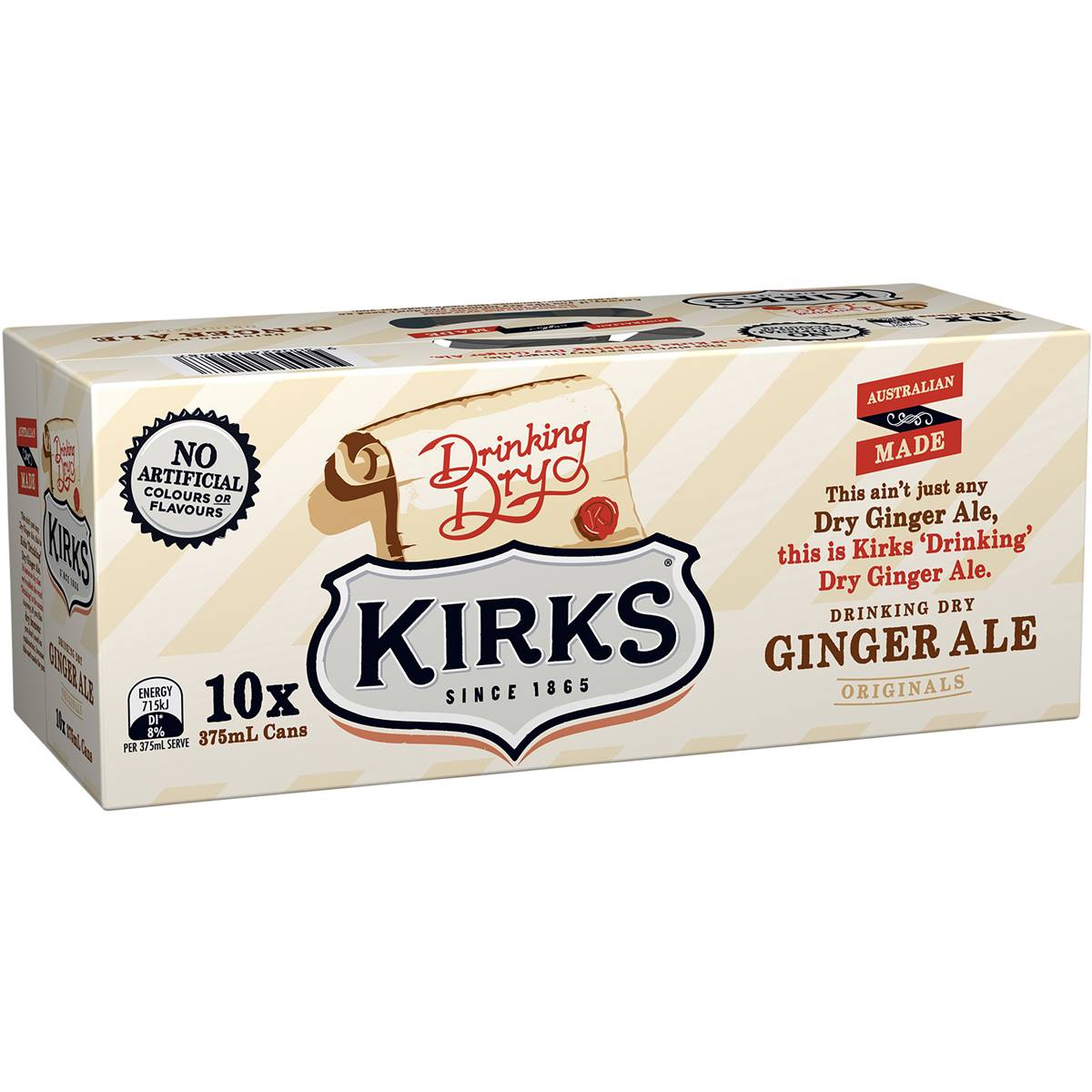 kirks-dry-drinking-ginger-ale-soft-drink-multipack-cans-375ml-x10-pack