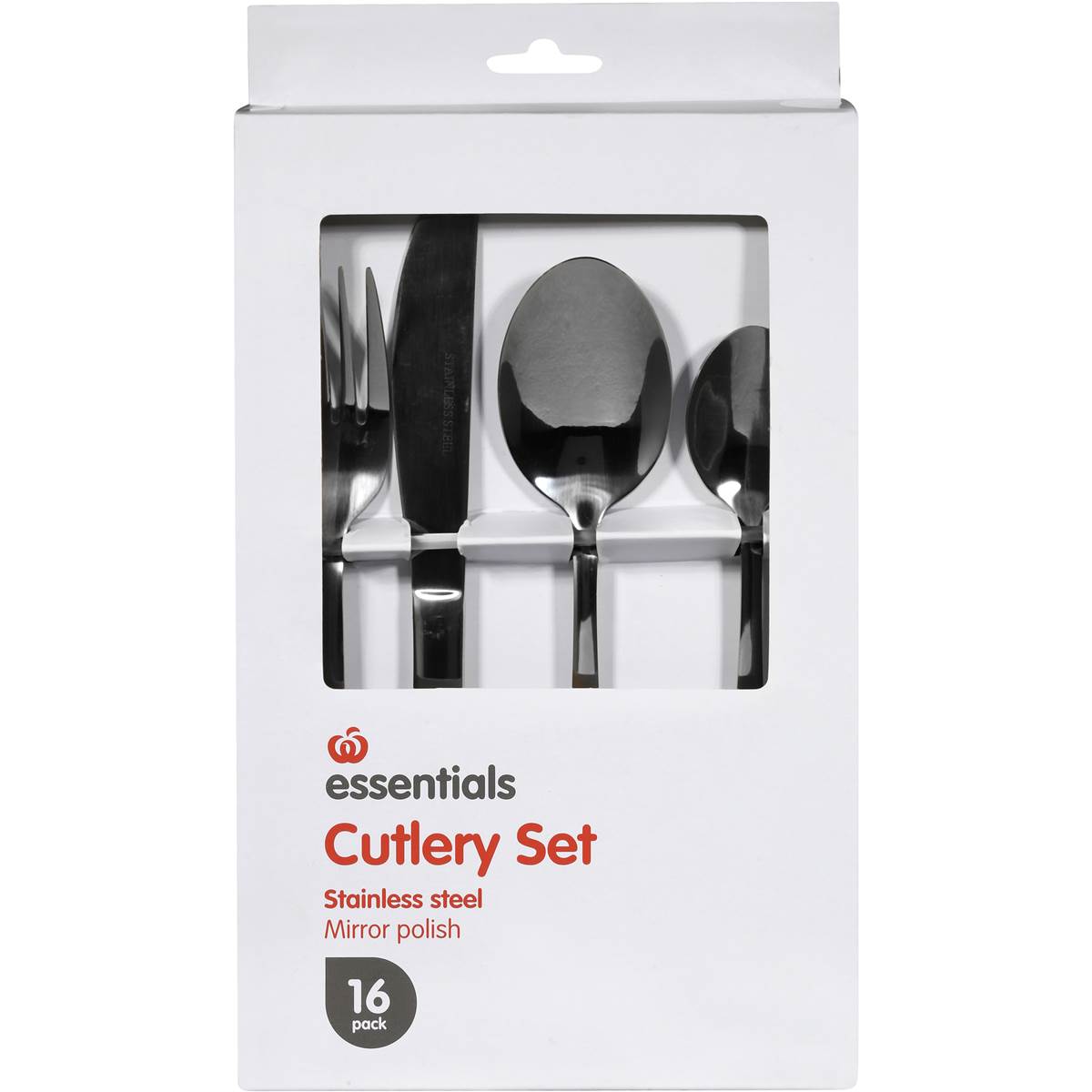 Essentials Cutlery Set 16 Piece Woolworths