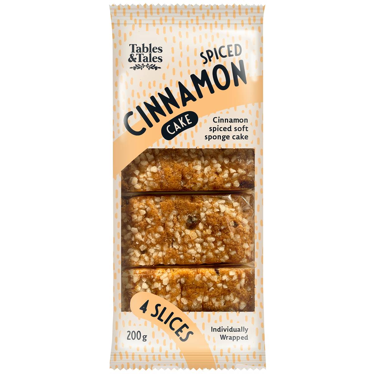 Tables & Tales Spiced Cinnamon Cake Slices