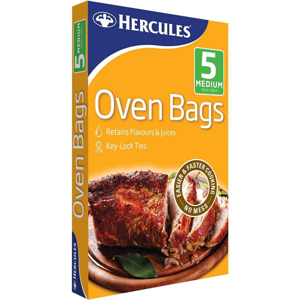 Hercules Oven Bags Medium 5 Pack Woolworths