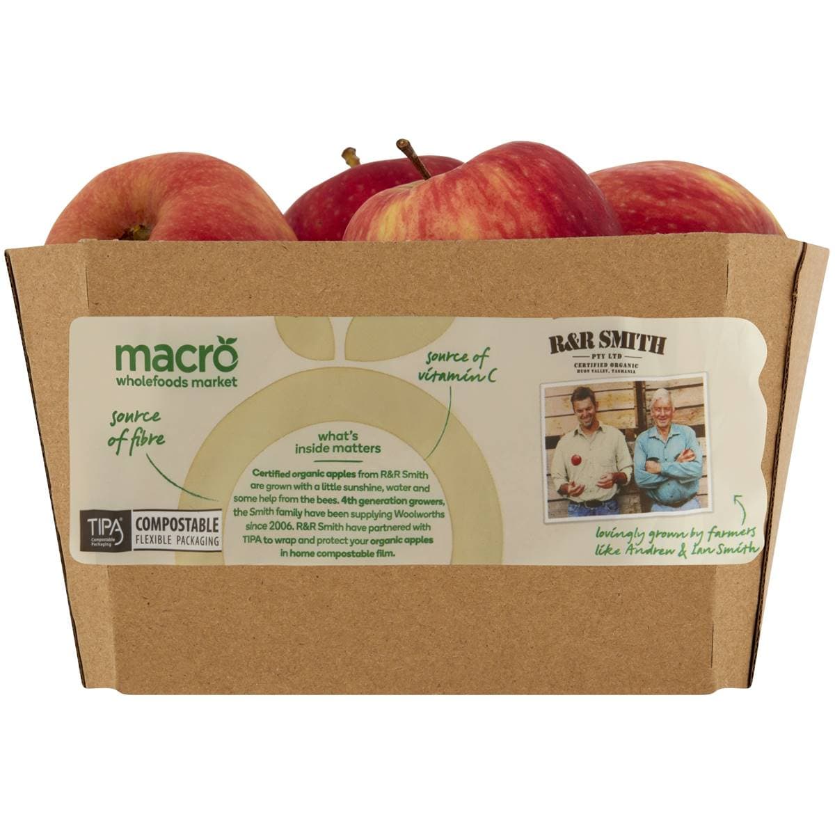 Macro Pink Lady Apple Organic 1kg Woolworths