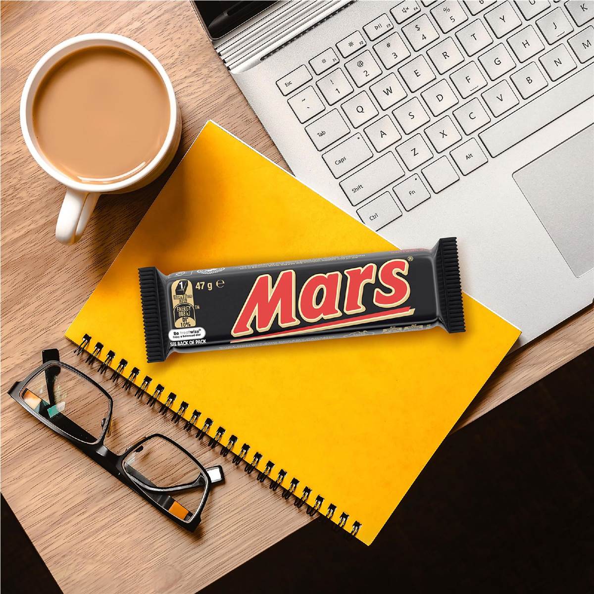 Mars Chocolate Bar With Nougat & Caramel 47g Woolworths
