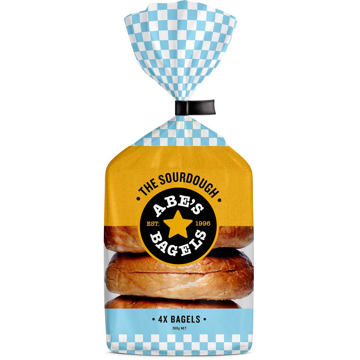 Abe's Bagels Sourdough Bagels 