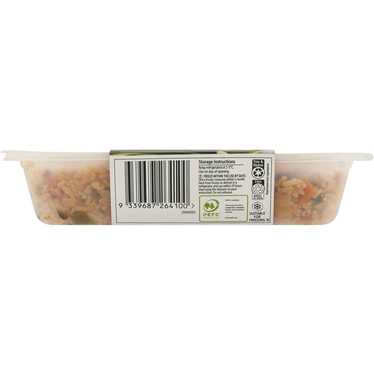 Woolworths Special Fried Rice Chilled Meal 350g Woolworths