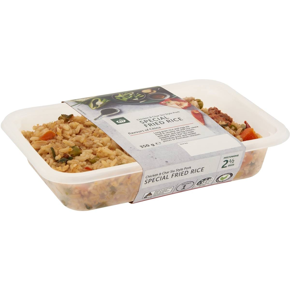 Woolworths Special Fried Rice Chilled Meal 350g Woolworths