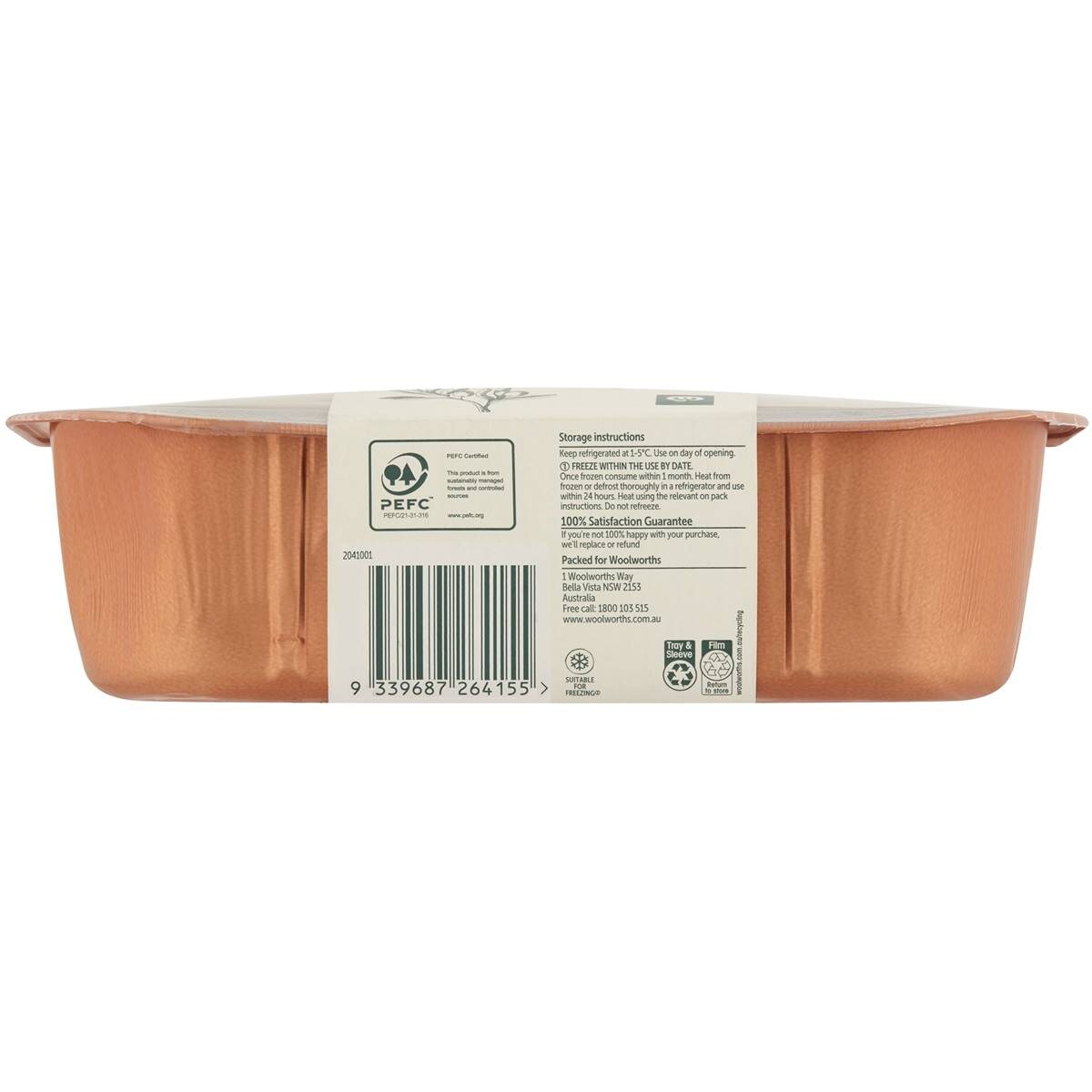 Woolworths Free Range Moroccan Chicken Tagine Chilled Meal 700g