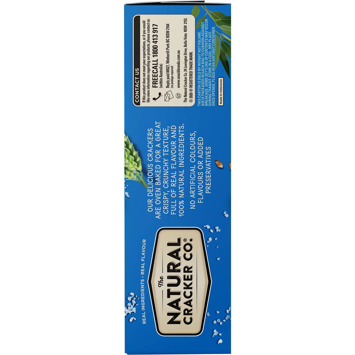 The Natural Cracker Co. Snack Crackers Variety 15 Pack 300g Woolworths