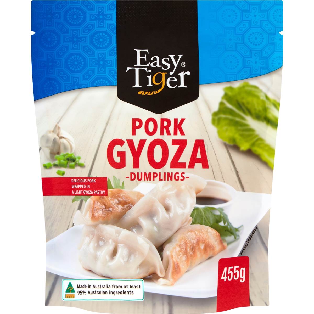 Easy Tiger Pork Gyoza 455g Woolworths