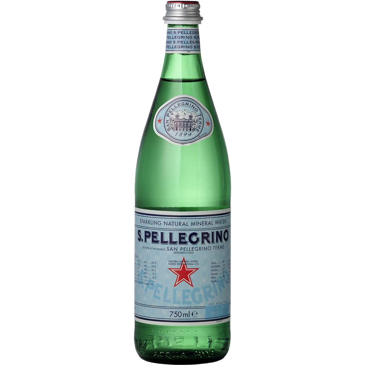 Sanpellegrino Natural Mineral Water 750ml bottle | Woolworths