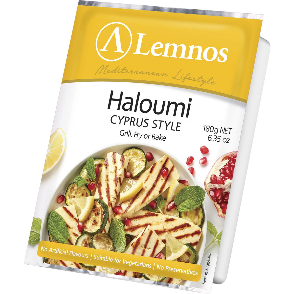 Lemnos Australian Halloumi Cheese 180g Woolworths