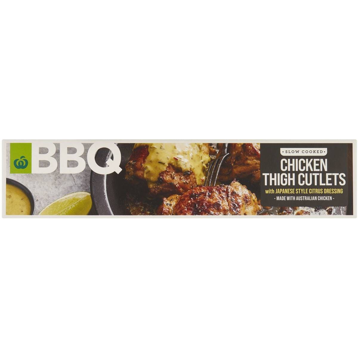 Woolworths Bbq Slow Cooked Chicken Thigh Cutlets With Japanese Dressing
