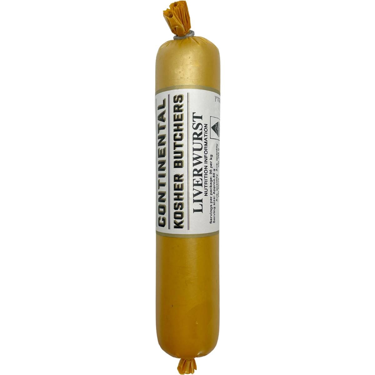 Continental Kosher Butcher Liverwurst