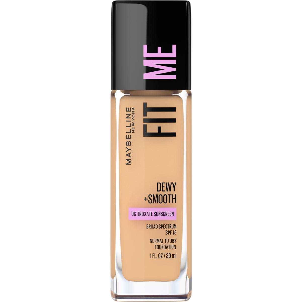 Maybelline Fitme Dewy & Smooth Foundation Natural Beige