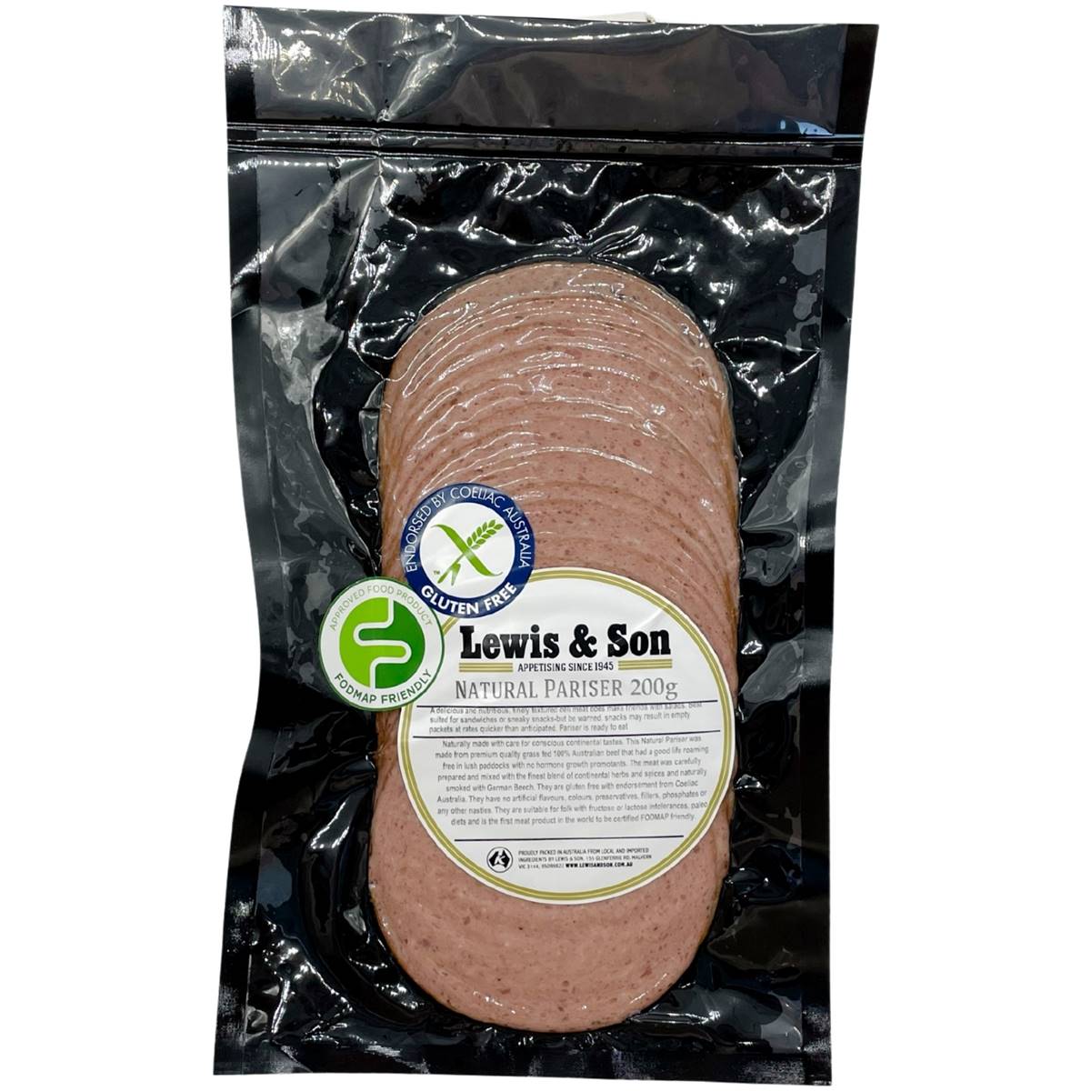 Lewis & Son Natural Pariser Sliced