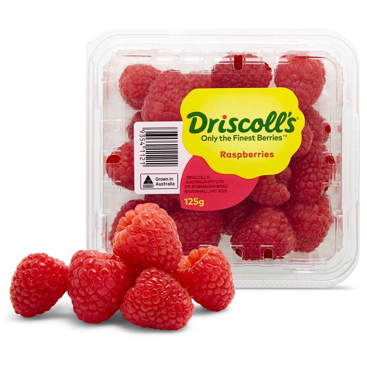 Raspberries 125g Woolworths