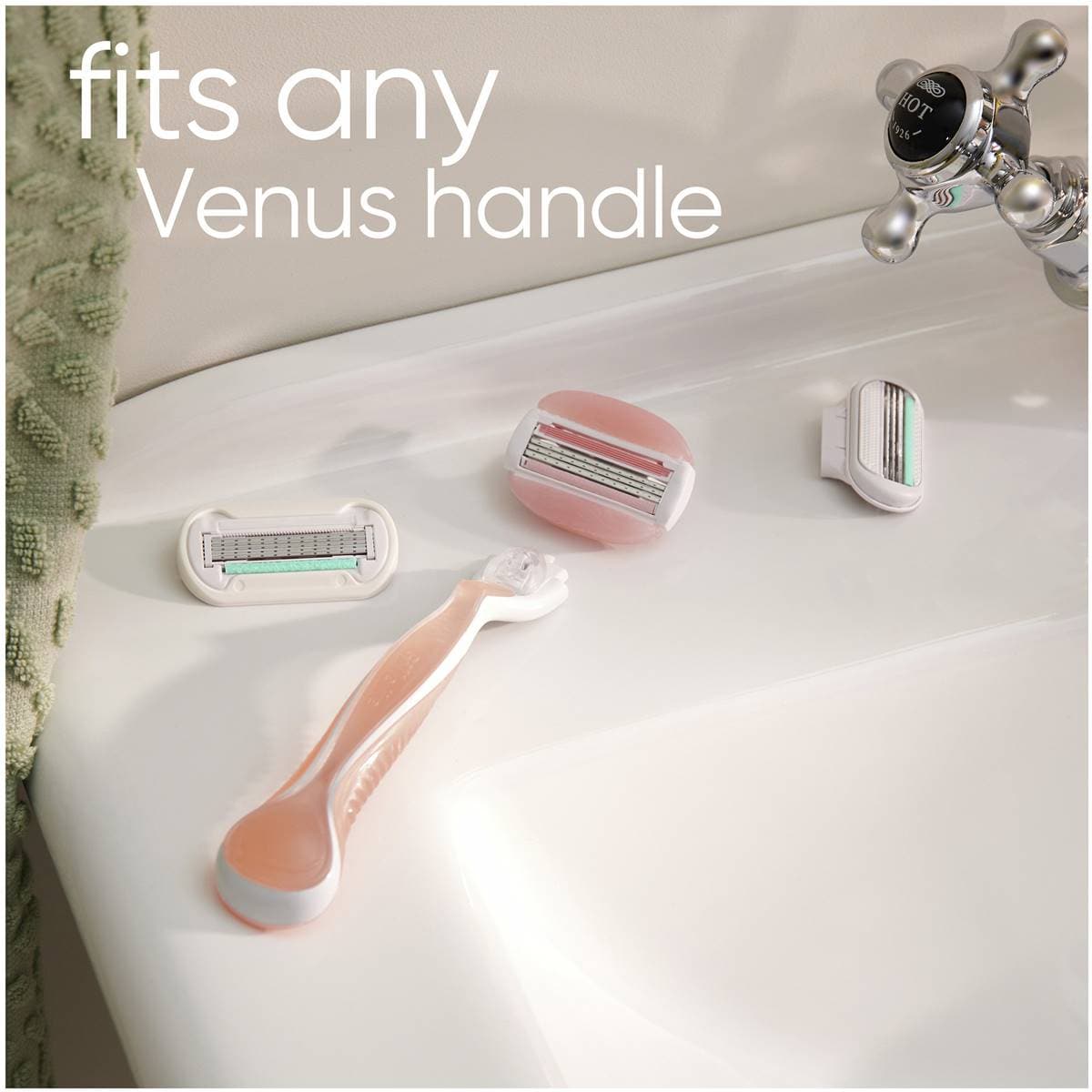 Venus Comfortglide White Tea Razor Blades 4 Pack Woolworths