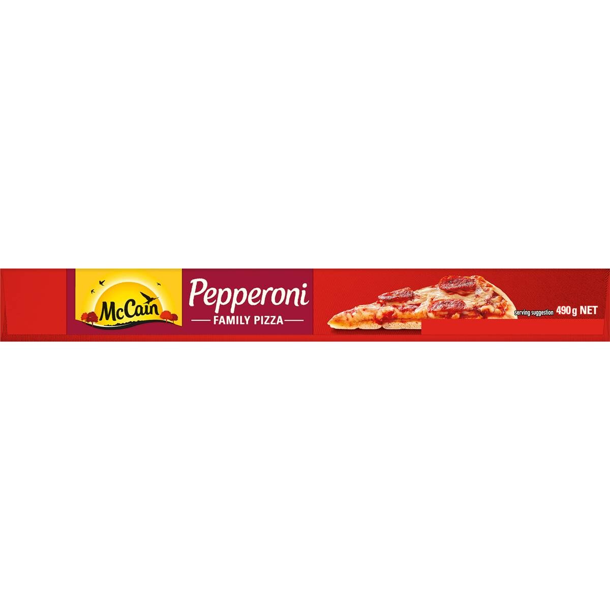 Mccain Family Pizza Pepperoni 490g Woolworths