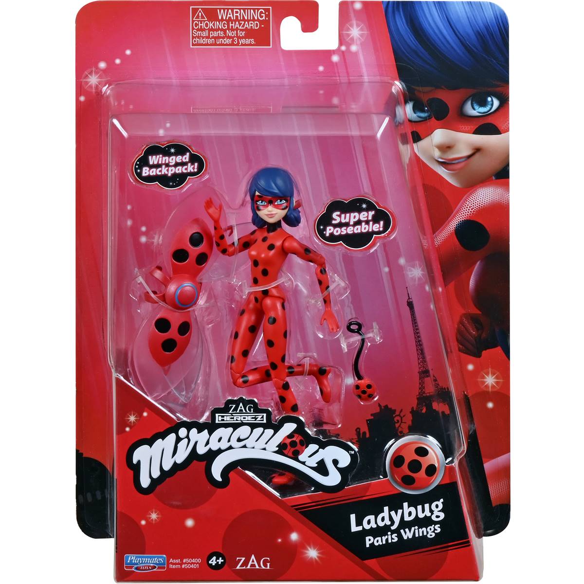 Miraculous Ladybug Paris Wings Each | Woolworths