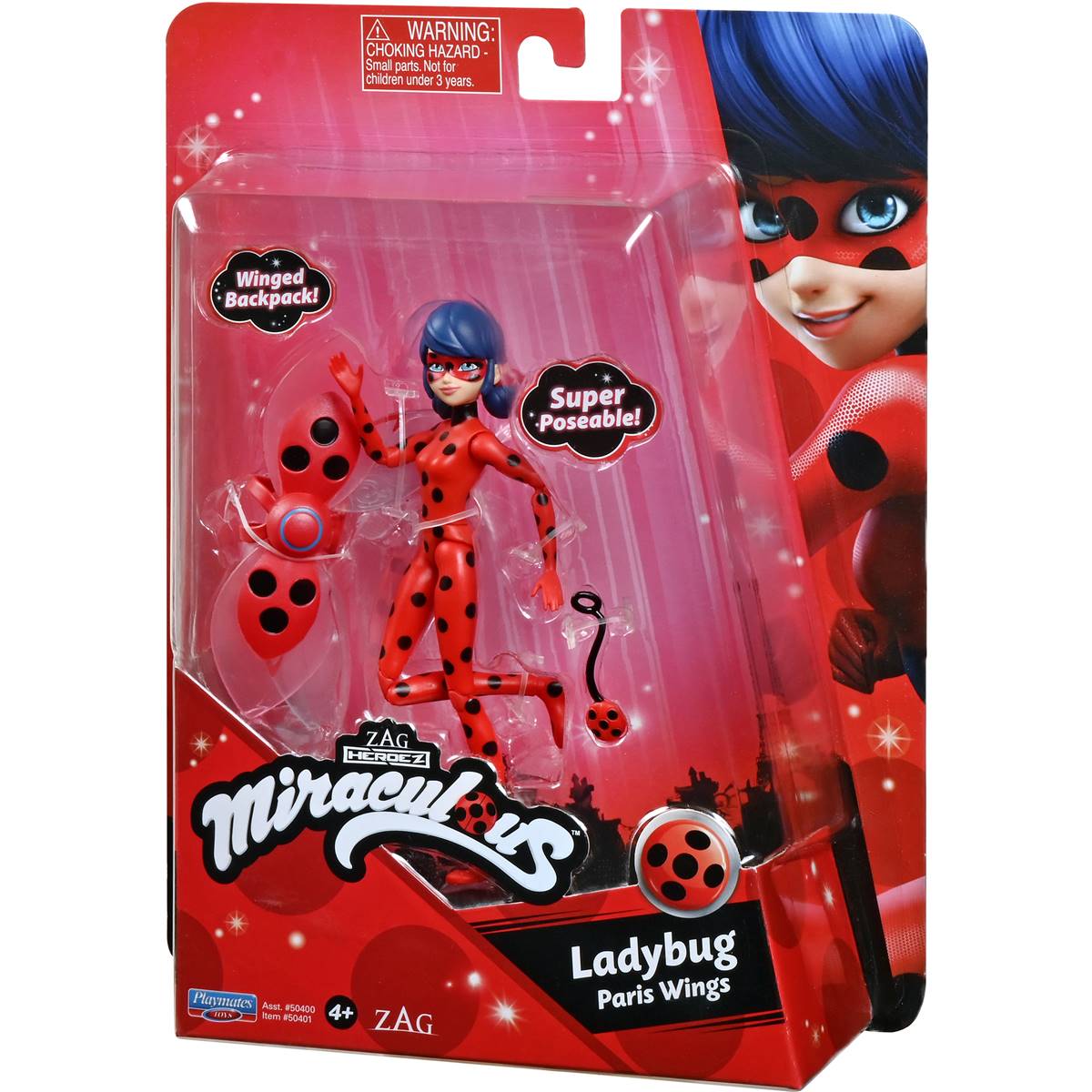 Miraculous Ladybug Paris Wings Each | Woolworths