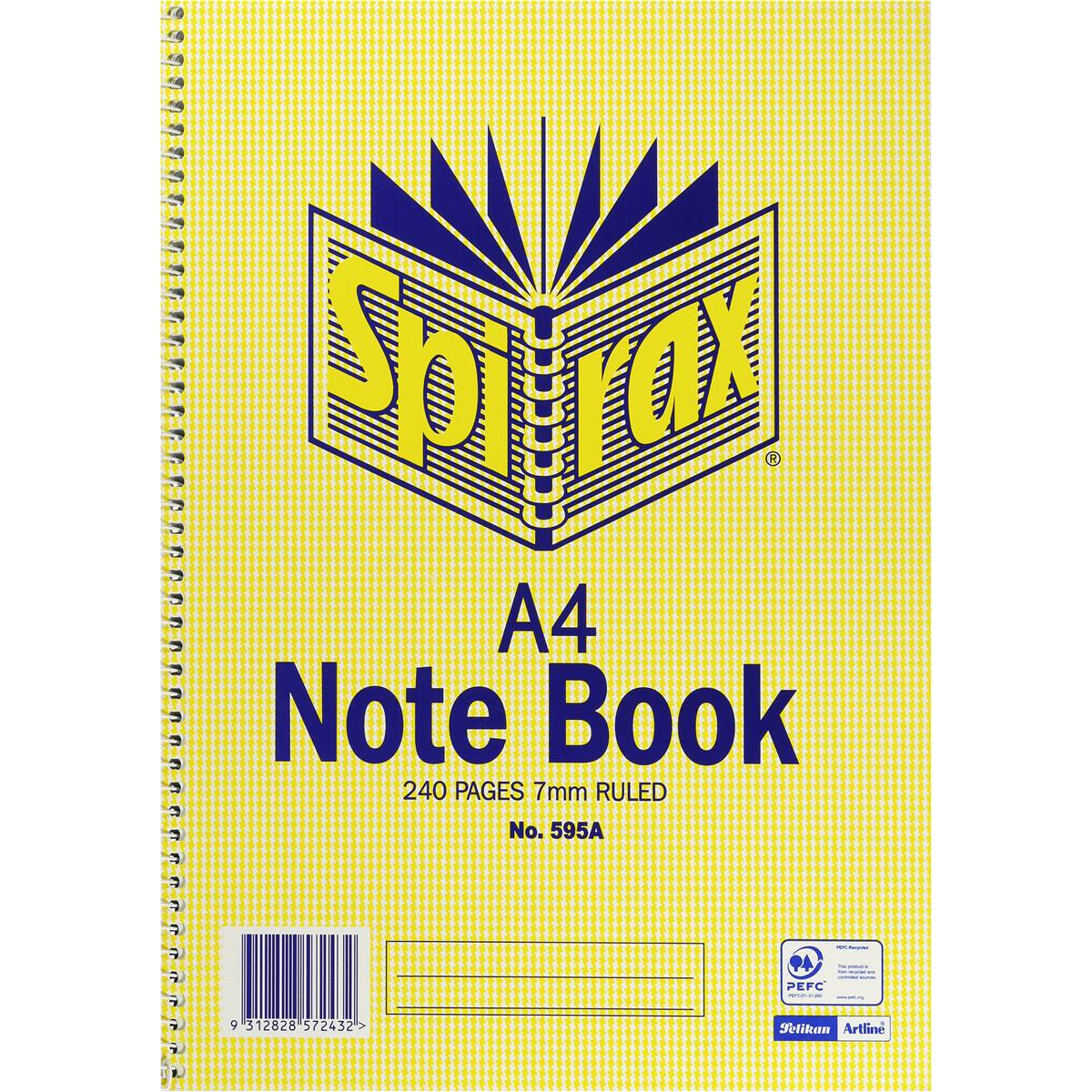 Spirax Notebook A4 240pg Each Woolworths