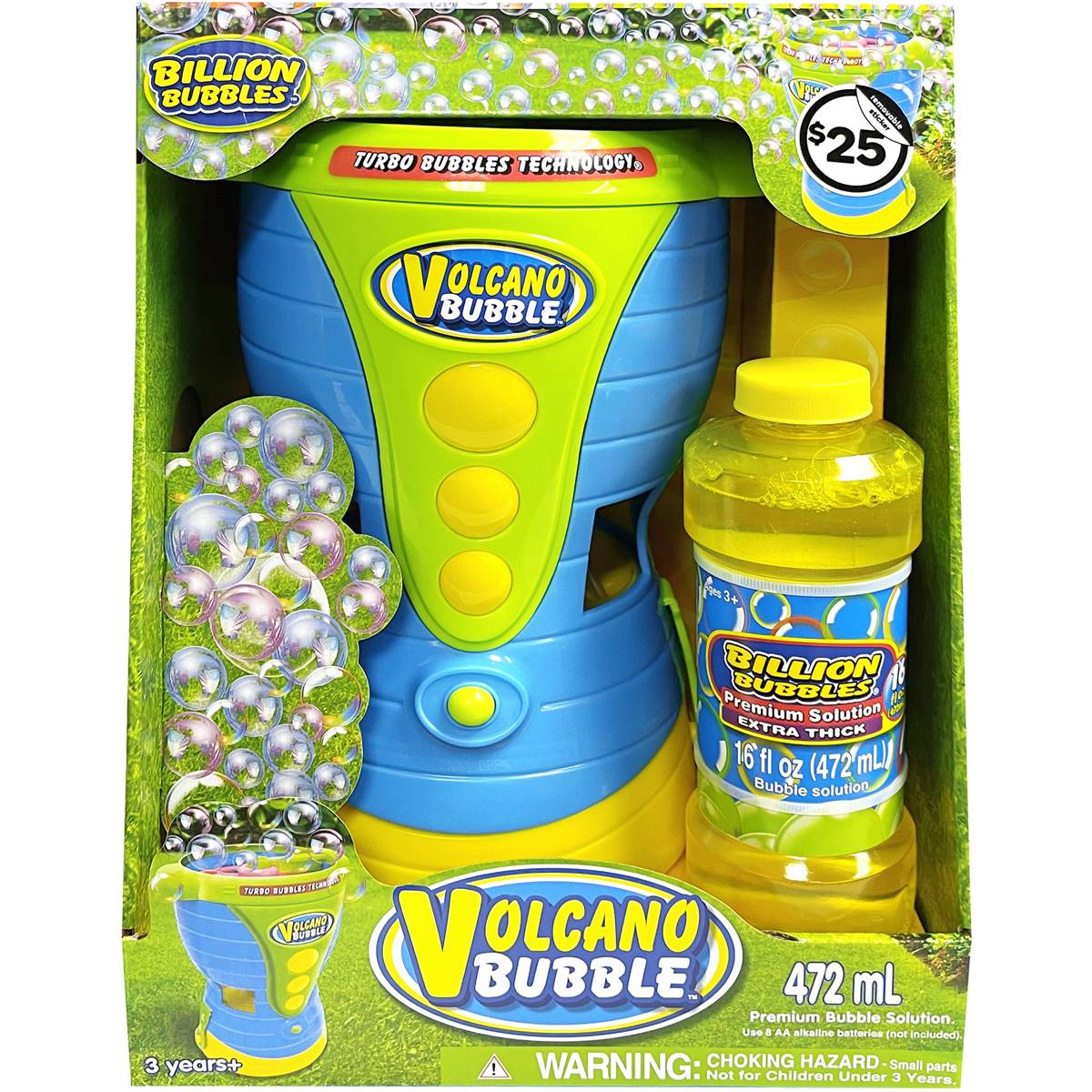 Placo Volcano Bubble Machine Each Woolworths
