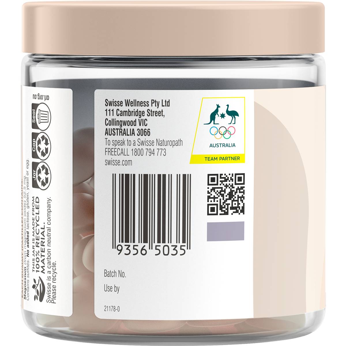 Swisse Ultiboost Magnesium Gummies 60 Pack Woolworths