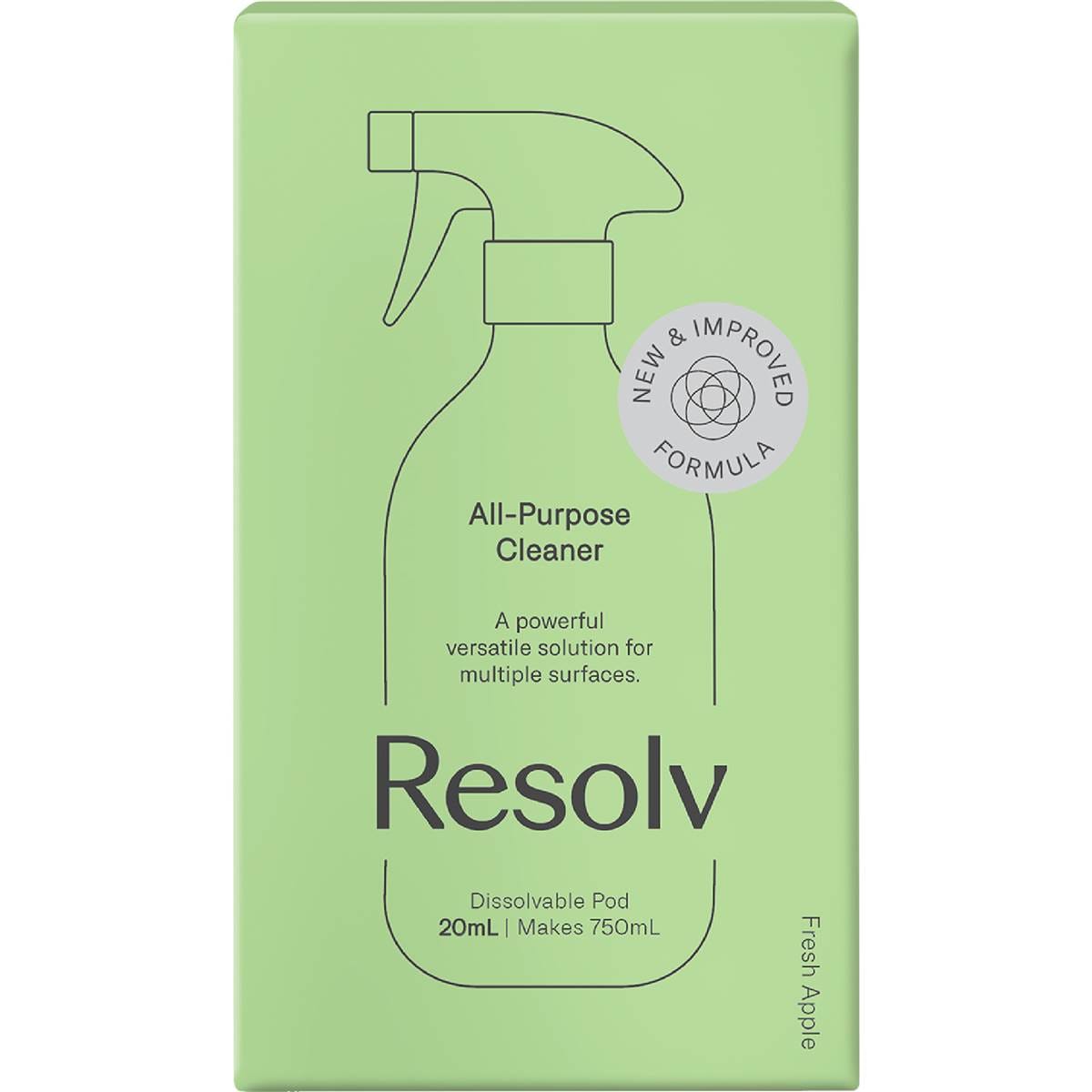 Resolv All Purpose Cleaner Pod Fresh Apple 10ml Woolworths