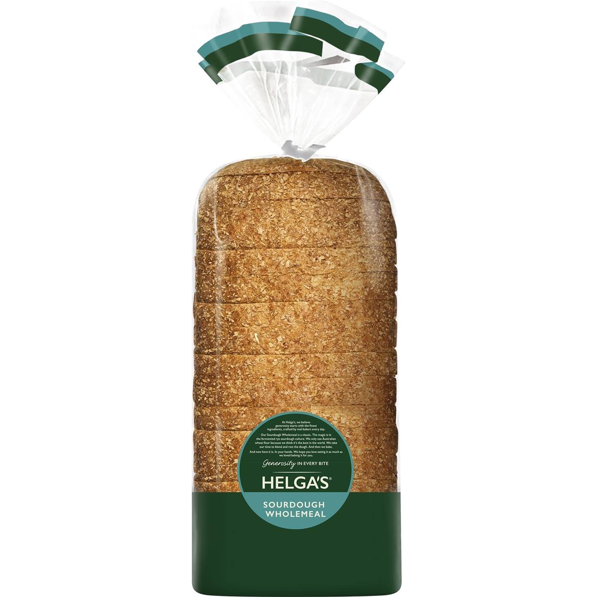 Helga's Wholemeal Sourdough Loaf 750g Woolworths
