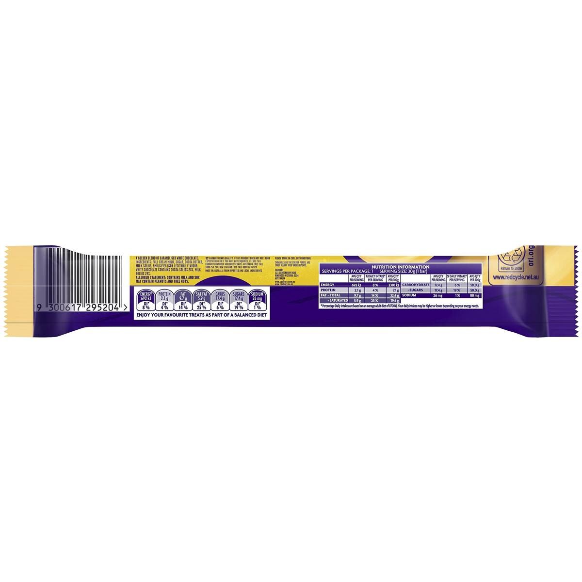 Cadbury Flake Caramilk Chocolate Bar 30g 