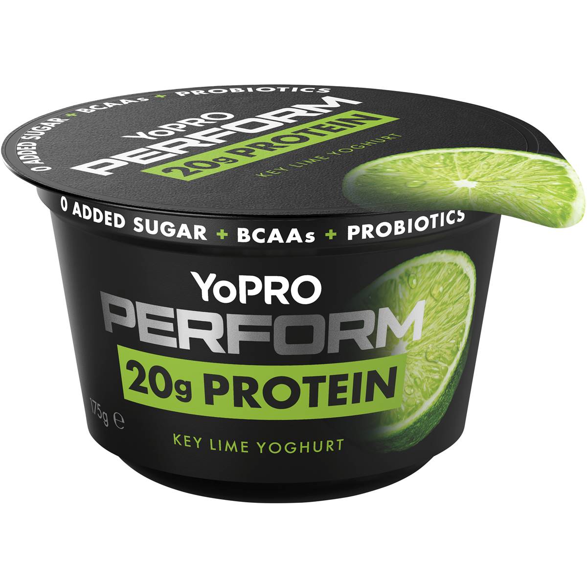 Yopro Perform High Protein Yoghurt No Added Sugar Key Lime 175g