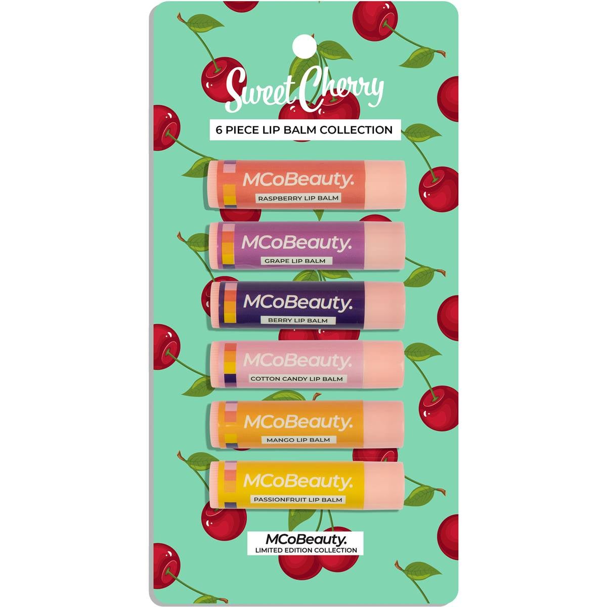 Sweet Cherry Lip Balm Collection 6 Piece Each Woolworths
