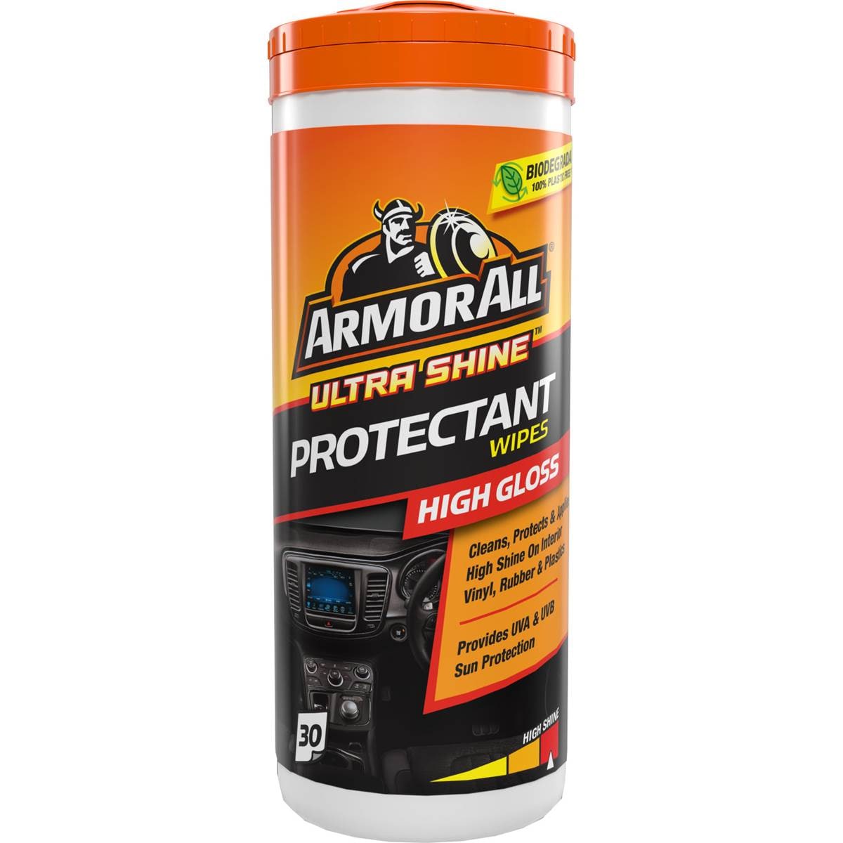 Armor All Gloss Finish Protectant Wipes 30 Pack Woolworths