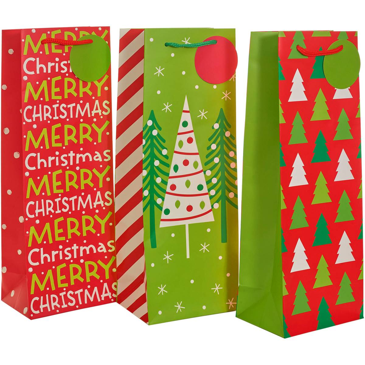 John Sands Christmas Gift Bags 3 Pack Woolworths