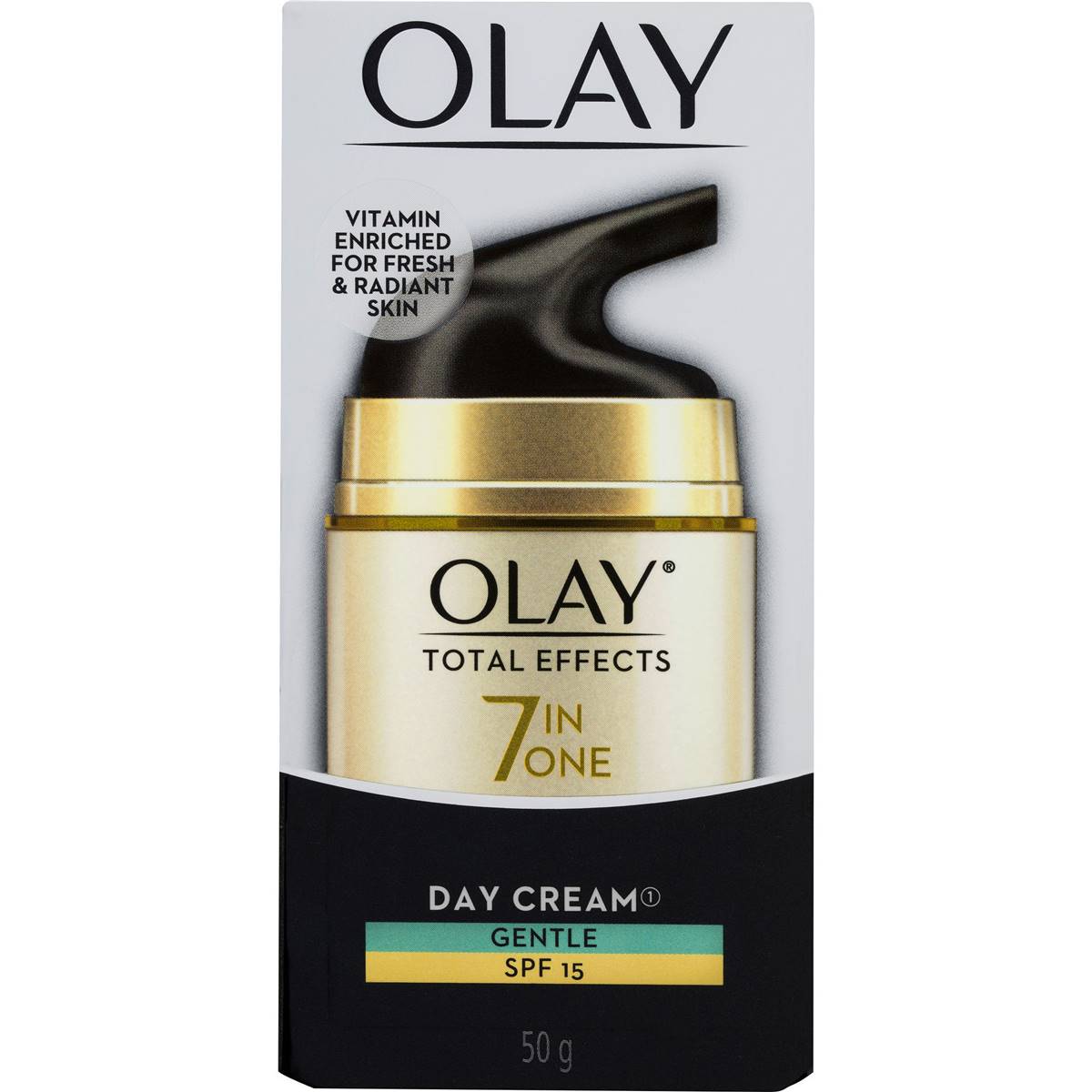 Olay Total Effects Face Cream Moisturiser Gentle Spf 15 50g Woolworths