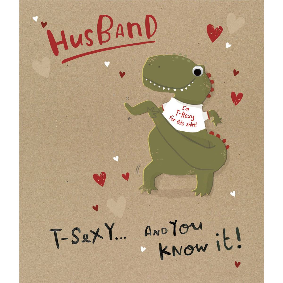 John Sands Valentine's Day Card Husband Cute | Woolworths