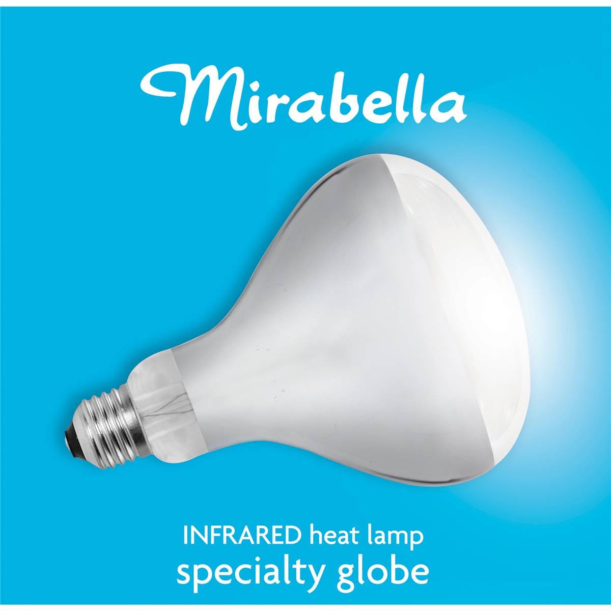 Mirabella Edison Screw 275w Dimmable Infrared Heat Lamp Each Woolworths