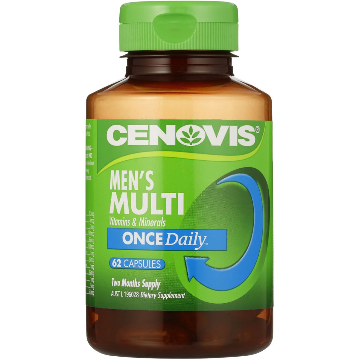 Cenovis Once Daily Men's Multivitamins & Minerals 62 Woolworths