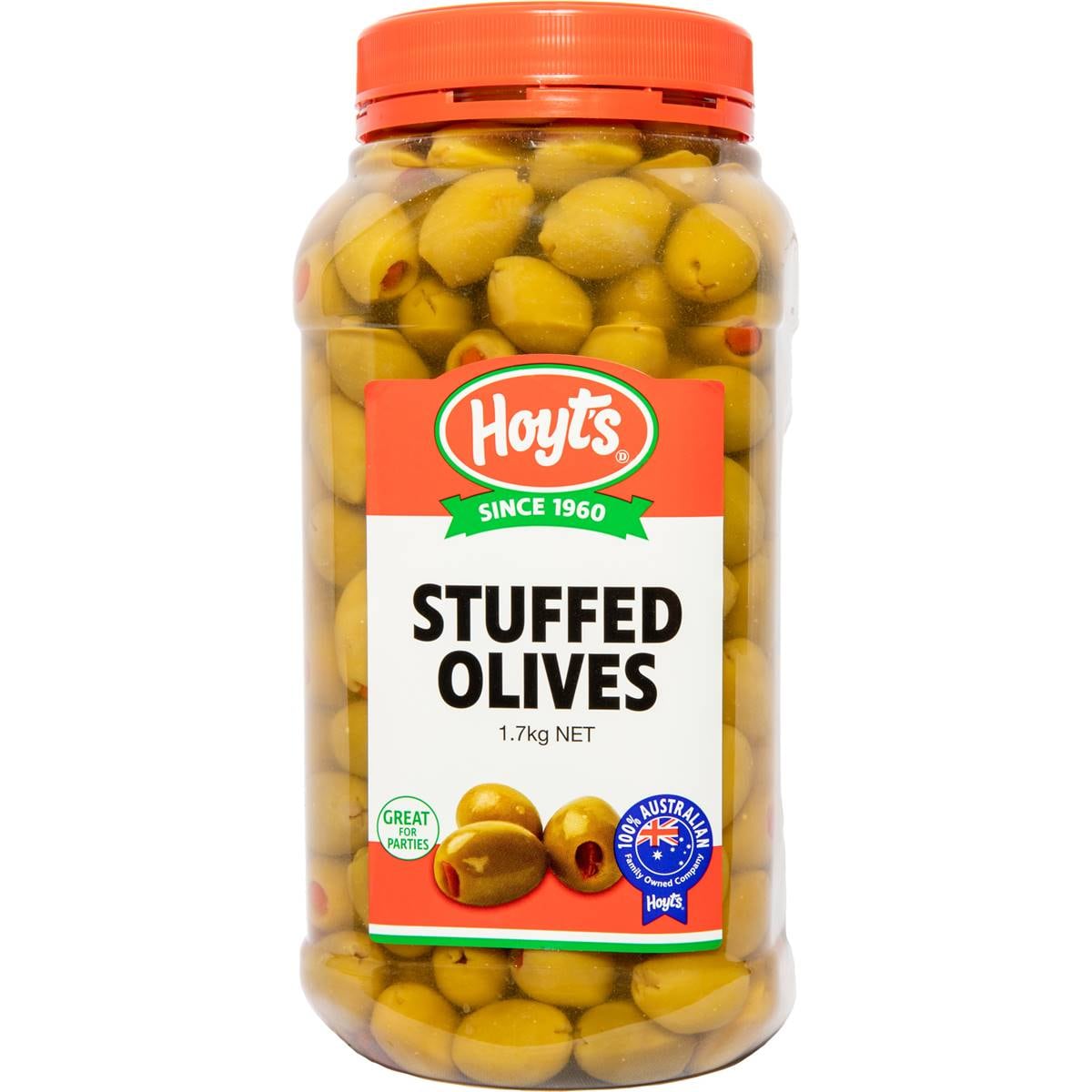 Hoyt's Stuffed Olives 1.7kg Woolworths