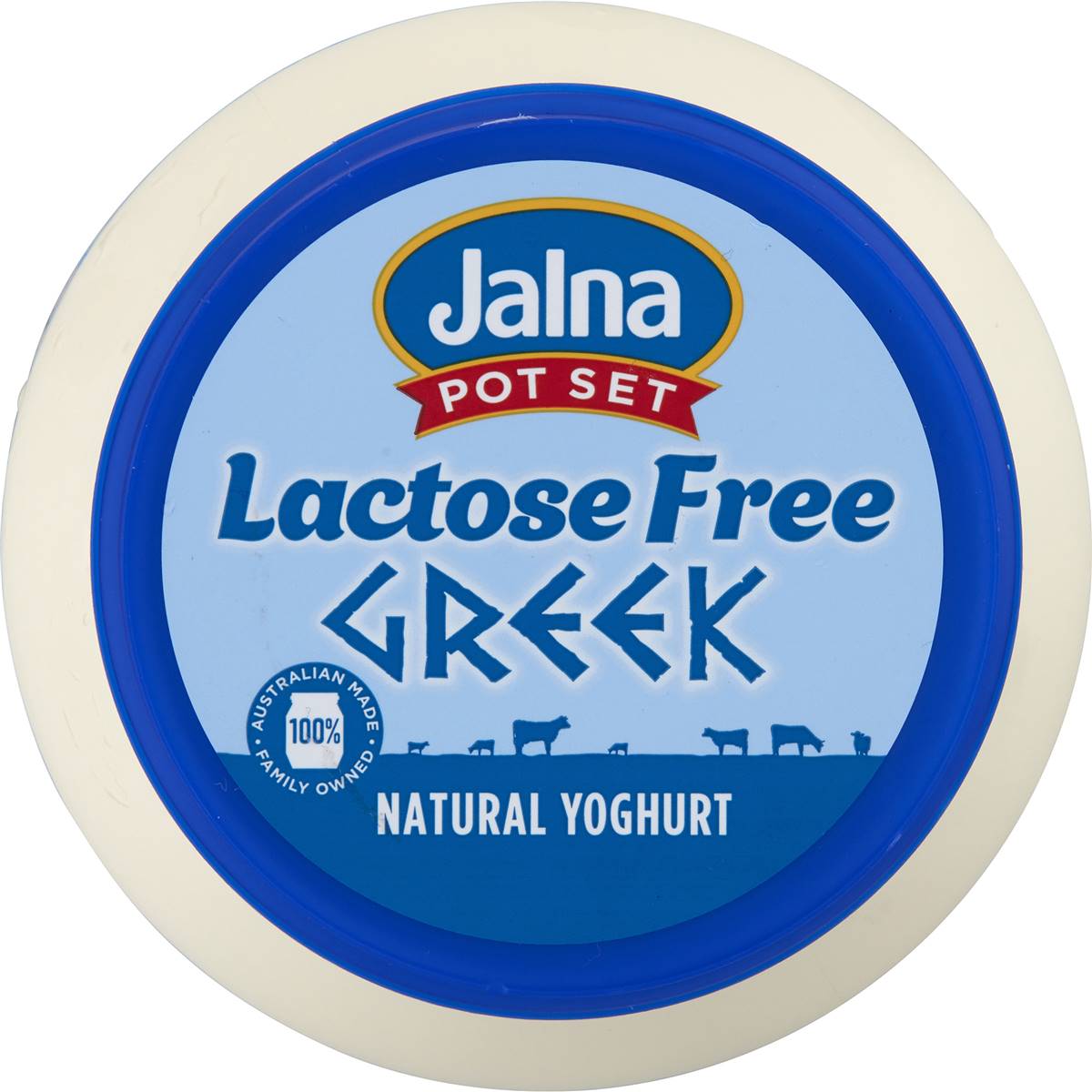 Jalna Lactose Free Greek Yoghurt 1kg Woolworths