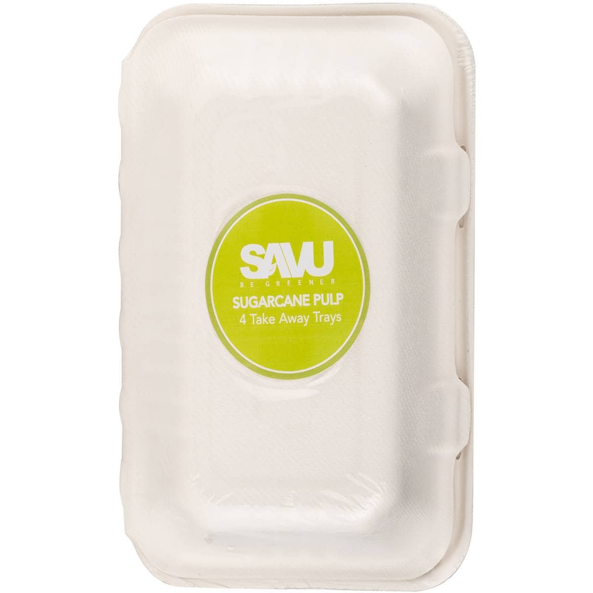 Savu Sugarcane Pulp Take Away Tray 4 Pack Woolworths