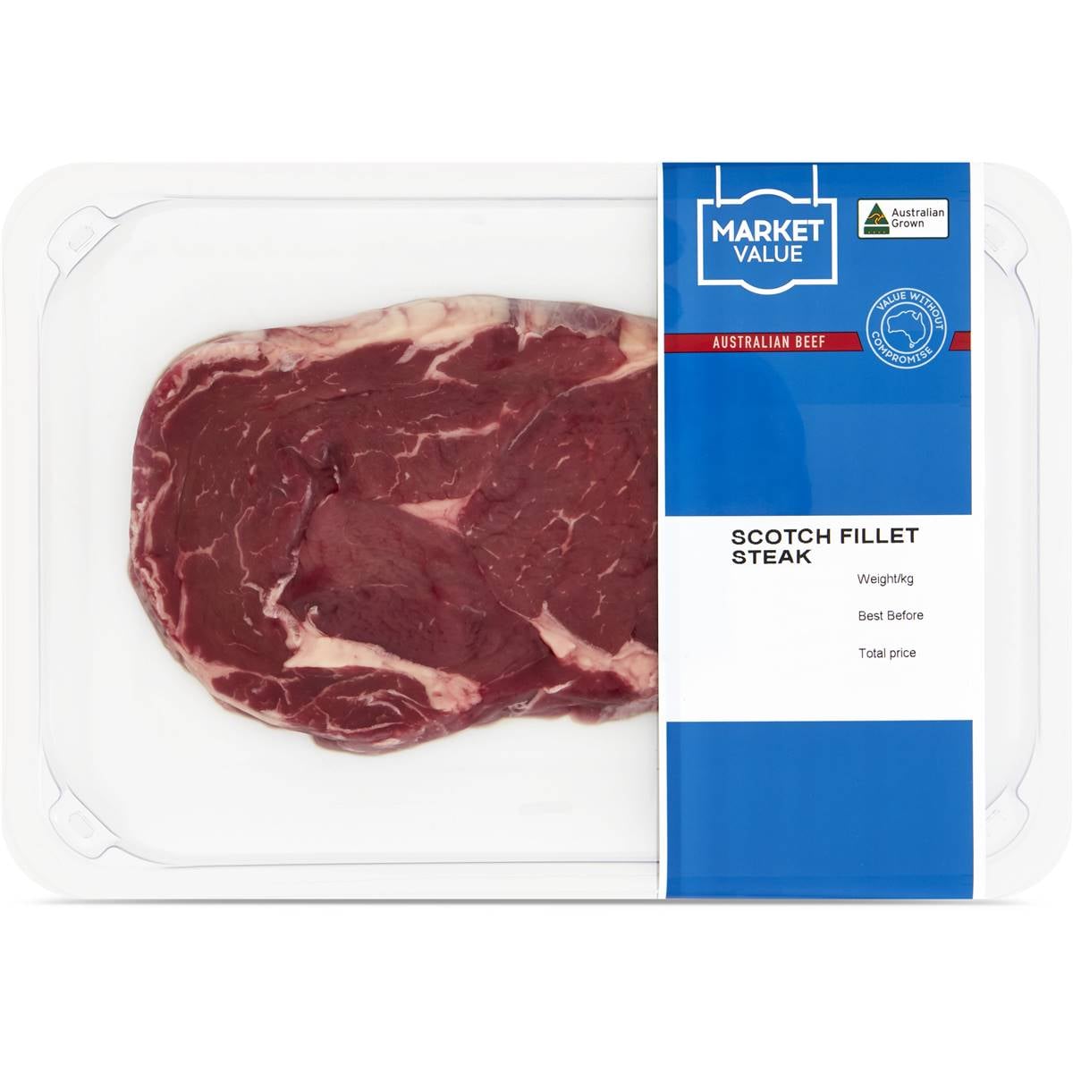 Market Value Beef Scotch Fillet Steak 180g Woolworths