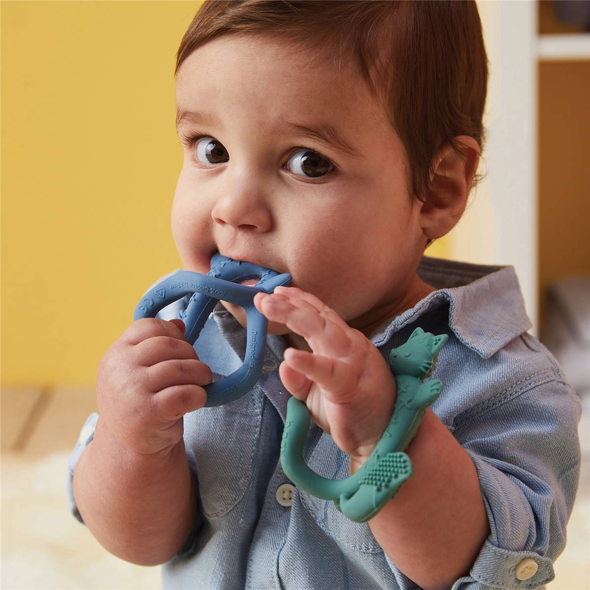 B.box Wrist Teether Assorted Each Woolworths