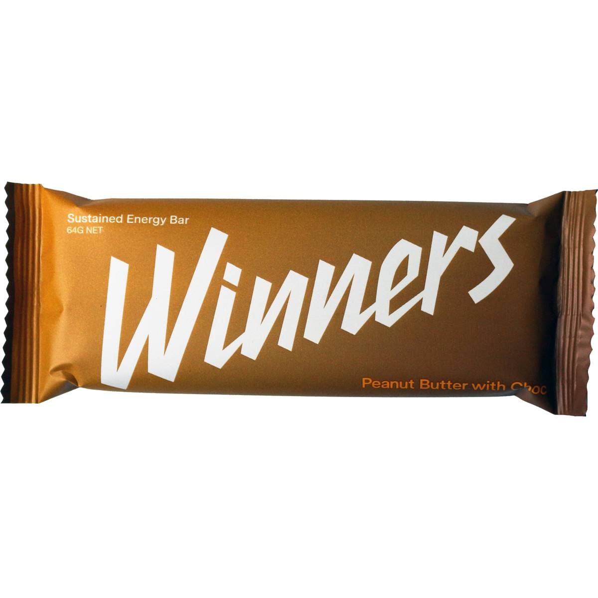 Winners Energy Bar Peanut Butter With Chocolate 64g Woolworths