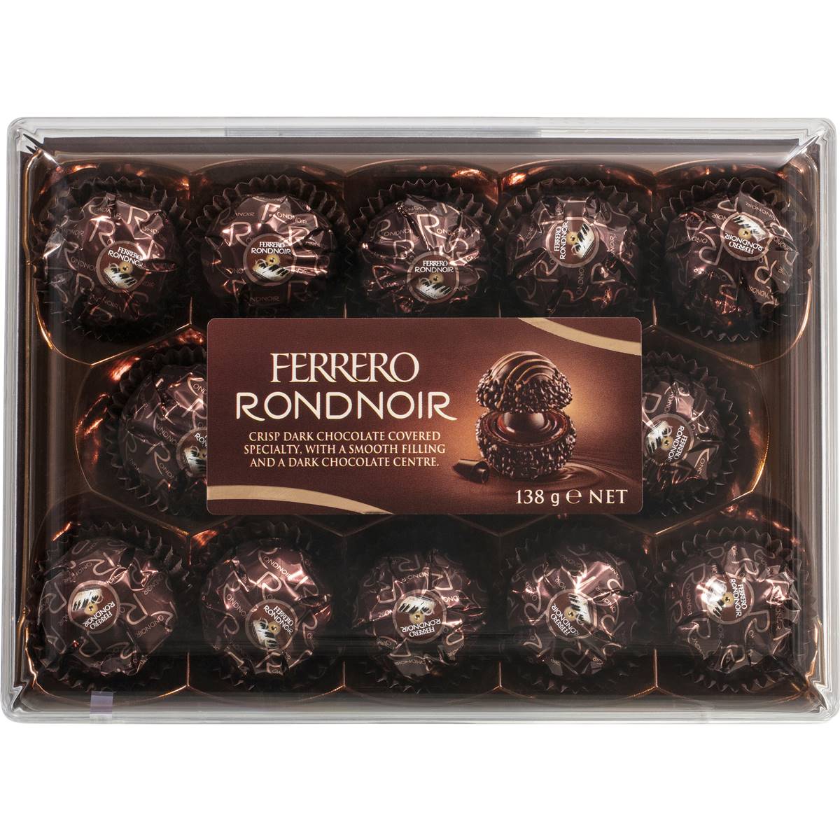 Ferrero Rondnoir Dark Chocolate Gift Box Limited Edition 14 Pack ...