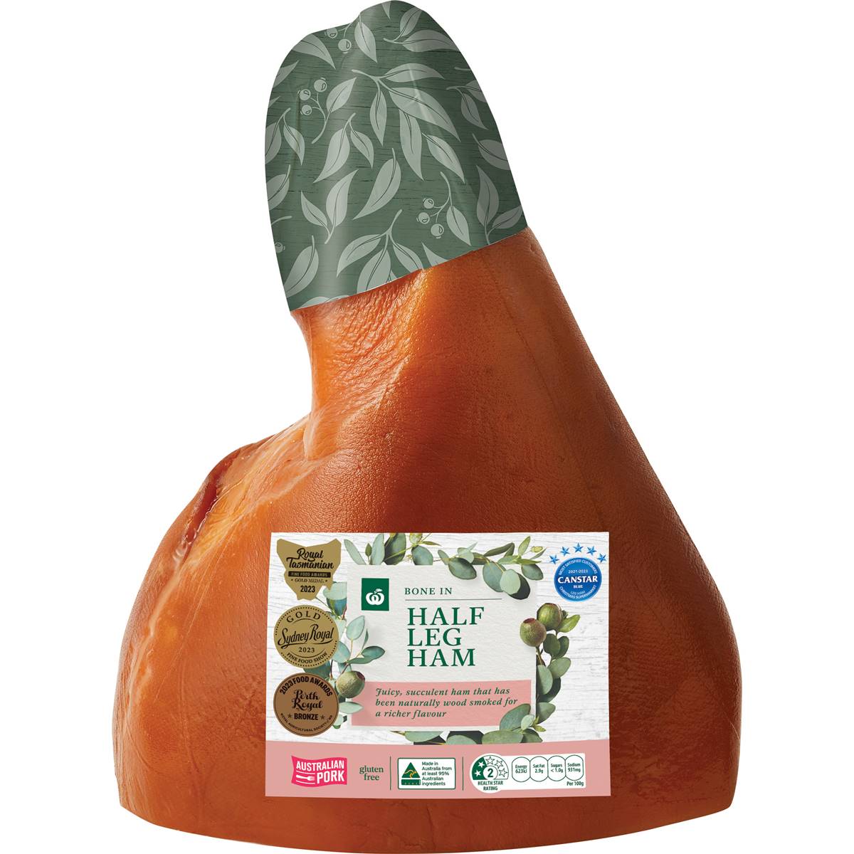 Woolworths Half Leg Ham 