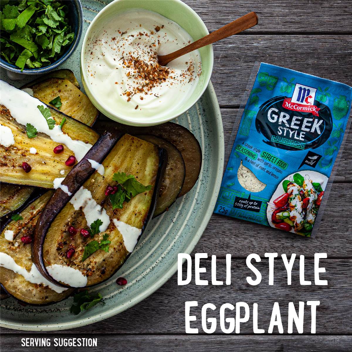 Mccormick Greek Style Street Food Seasoning 25g Woolworths